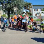 Festa grande all’Istituto Koinè di Monza con i ragazzi della Federciclismo