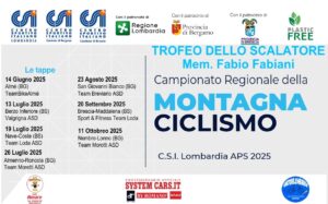 Al via il “Trofeo dello Scalatore CSI 2025 – System Cars – mem Fabio Fabiani”