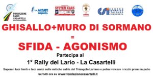 Sfida i tuoi limiti al “1° Rally del Lario – La Casartelli”, sulle mitiche salite del Triangolo Lariano