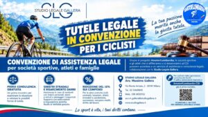 AmatoriLombardia, nuova convenzione con lo Studio Legale Gallera: tutela legale e assistenza per i ciclisti