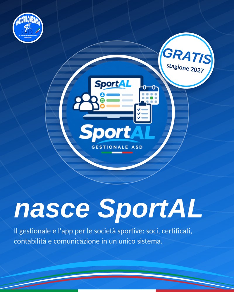 Nasce SportAL, il gestionale e l'app per le società sportive